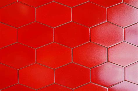 Red Floor Tiles Design images