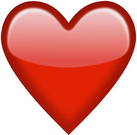 Red Heart Emoji LOVE  Posters by Ela Co | Redbubble