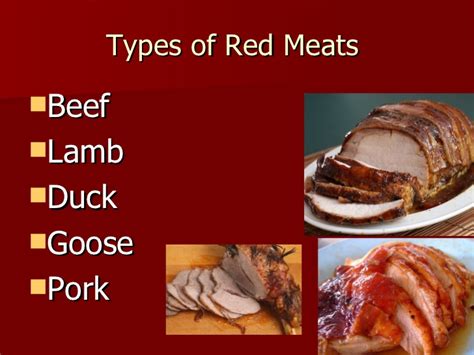Red meats