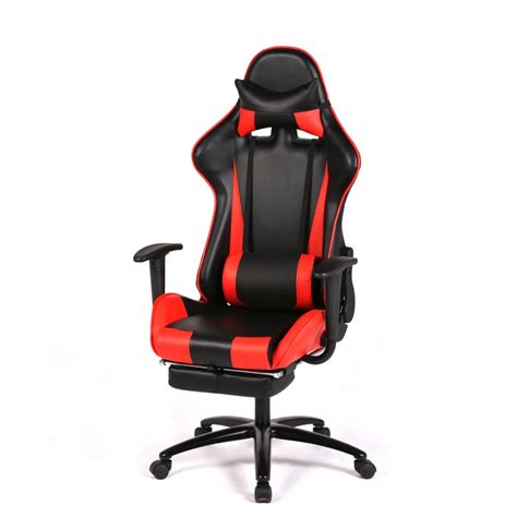 Red Racing Gaming Chair High back Computer Recliner Office ...