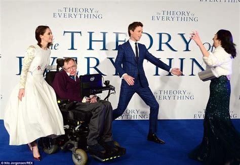 Redmayne joined by Stephen Hawking at Theory of Everything ...