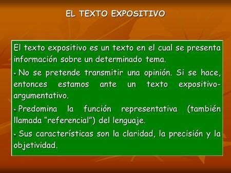 Referencial Textos Expositivos Ejemplos Resueltos | www ...