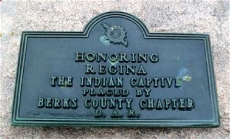 Regina Leininger Historical Marker