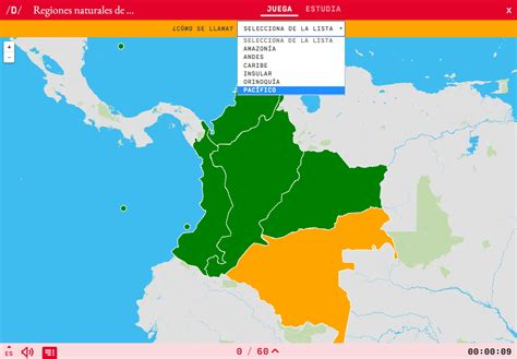 regiones naturales colombia mapa para jugar 191 c 243 mo ...