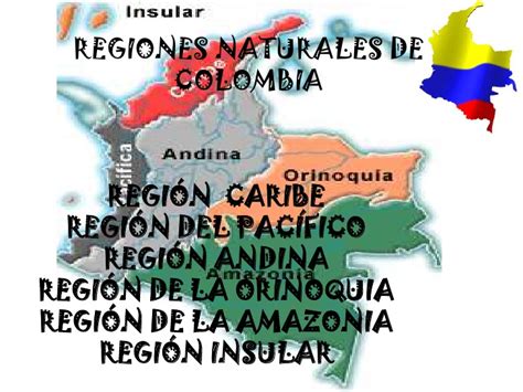 Regiones naturales colombia
