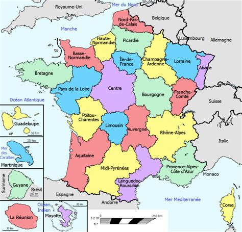 Regioni della Francia Wikipedia