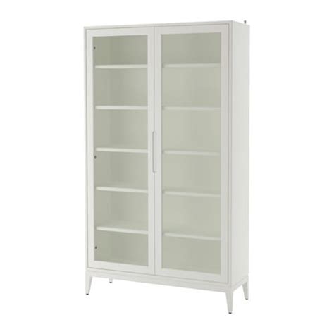REGISSÖR Glass door cabinet   white   IKEA