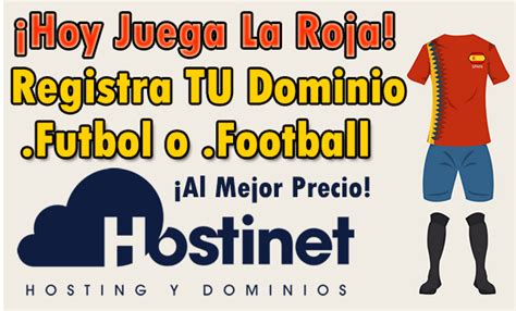 Registra TU Dominio .Futbol o .Football ¡Al Mejor Precio!