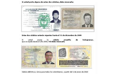 Registraduria Nacional De Colombia Cedula De Ciudadania