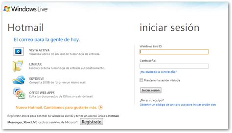 Registrase en hotmail en español | Tecno Bip