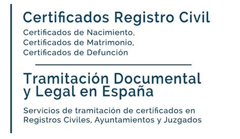 Registro Civil: Teléfono, Horario, Dirección y Certificados