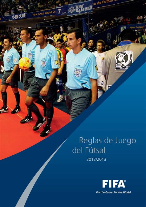 Reglamento del fútbol sala 2012/2013 by Ronda Unión ...