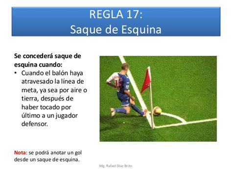 Reglas del Fútbol de Campo