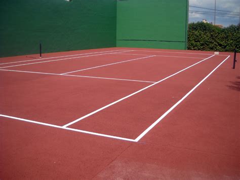 Rehabilitación y Pintura Pista de Tenis | Ideas Reformas ...