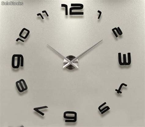 Reloj adhesivo de pared   numeros