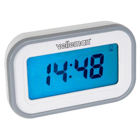 Reloj con pantalla LCD cambia de color  Calendario/Termometro