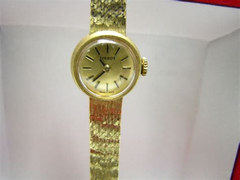 reloj tissot oro mujer