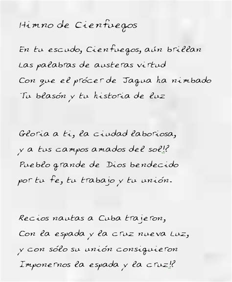 Rememoran 95 años del Himno de Cienfuegos – Cienfuegos ...