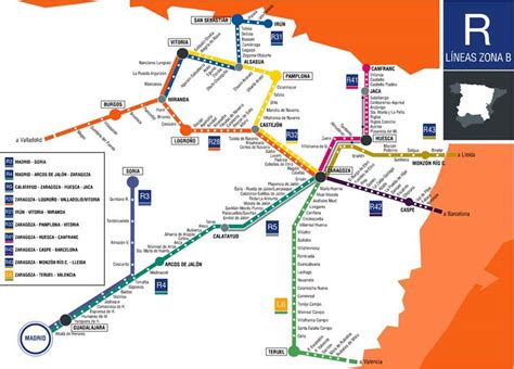 Renfe Train Map | My blog