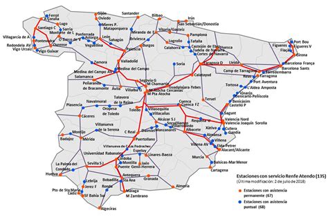 Renfe Trains in Spain Guide: Renfe Train Maps