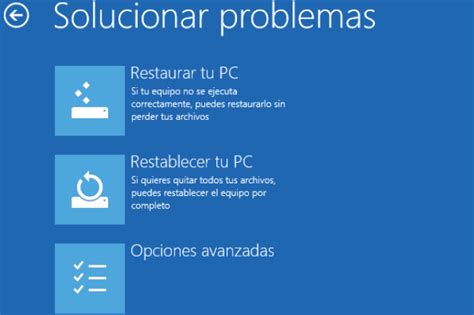 Reparar Windows 10 si falla o no arranca