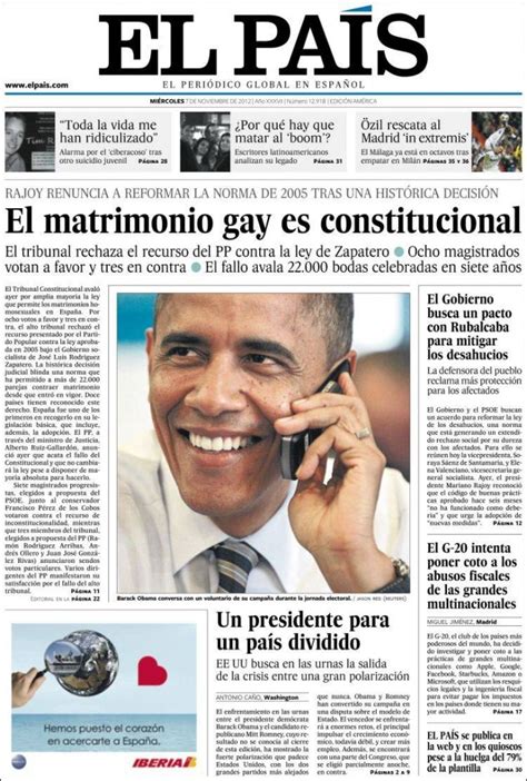 Reporting on gay marriage in Spain: Get Religion, November ...