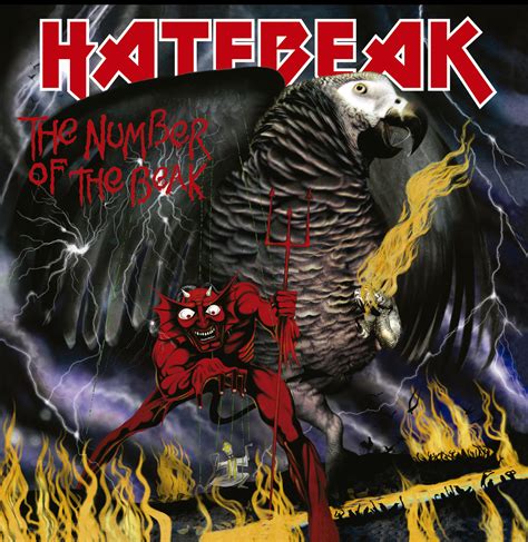 Reptilian Records   HATEBEAK   NUMBER OF THE BEAK LP/CS/CD