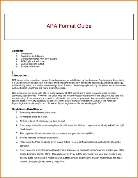 Research paper title page apa format