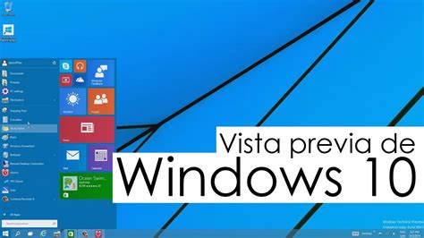 Reseña: Vista previa de Windows 10   YouTube