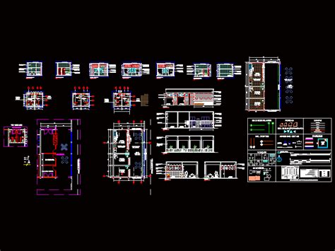 Restaurant And Bathroom DWG Full Project for AutoCAD ...