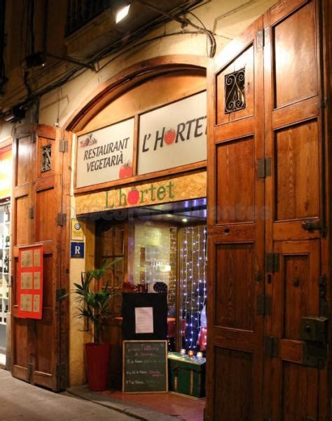 Restaurante: L Hortet | Barcelona