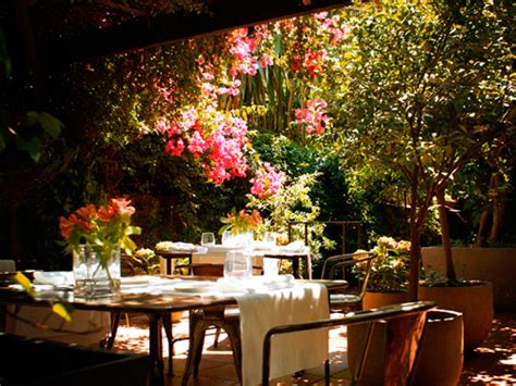 Restaurantes con jardín y con platos light. Un buen plan ...