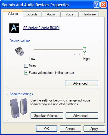 Restaurar icono de volumen en windows : Software