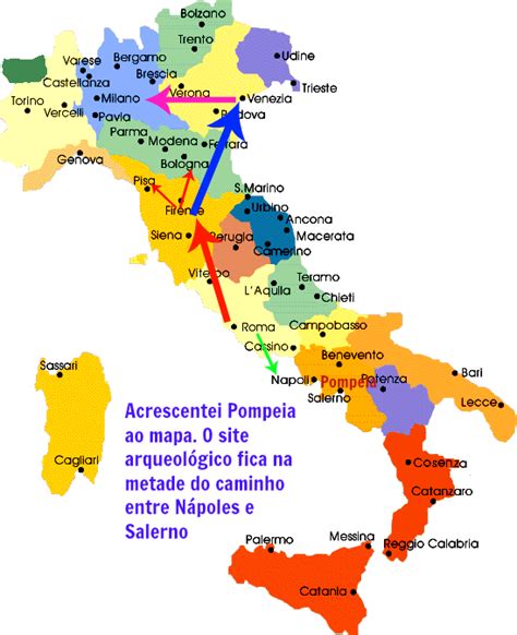 Resultado de imagem para mapa italia cidades | Trabajo de ...