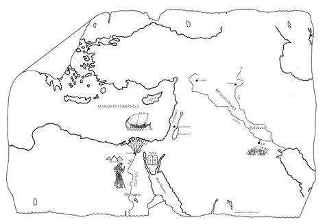 Resultado de imagen de mapa mesopotamia en blanco ...