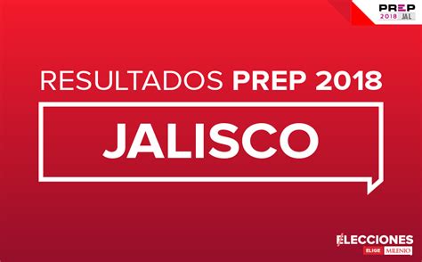 Resultados de las elecciones en Jalisco 2018, PREP