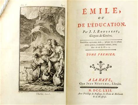 Resumen de Emilio o De la educación, de Jean Jacques Rousseau