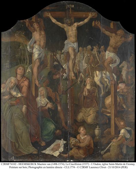Retable de la Crucifixion Maerten van Heemskerck   Arcanes