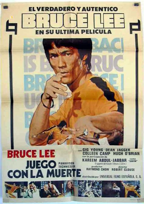 RETO A MUERTE A BRUCE LEE  MOVIE POSTER    GAME OF DEATH ...