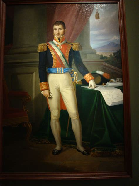 Retrato de Agustin de Iturbide  primer Imperio Mexicano ...