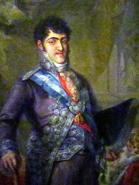 Retrato de Fernando VII ..   Reyes y Reinas de la España ...