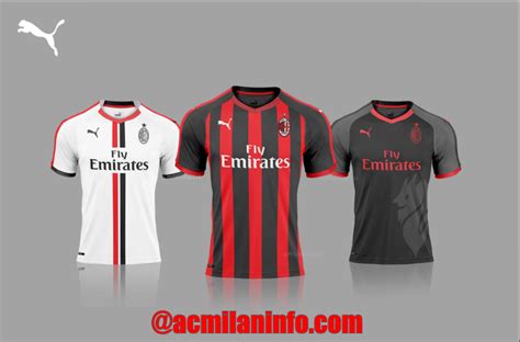 Revealed: AC Milan Puma Jersey 2018   AC Milan News