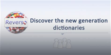 Reverso | diccionario, traducción y definición de palabras ...