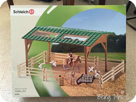 Review: Schleich Horse Riding Arena   Being Mrs C