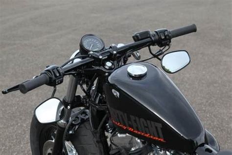 Revisión ITV Harley Sportster FortyEight   manillar recto ...