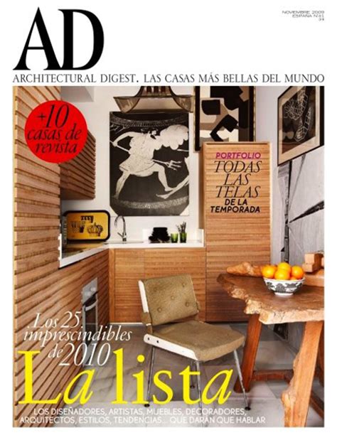 Revista AD | Los 25 Imprescindibles | IN DESIGN