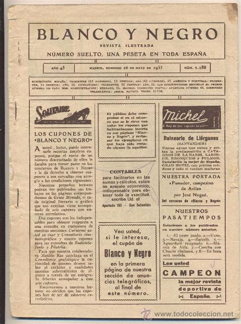 revista blanco y negro  16 de mayo 1935   Comprar Revistas ...