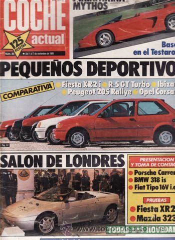revista coche actual nº 80 año 1989. prueba: fo   Comprar ...