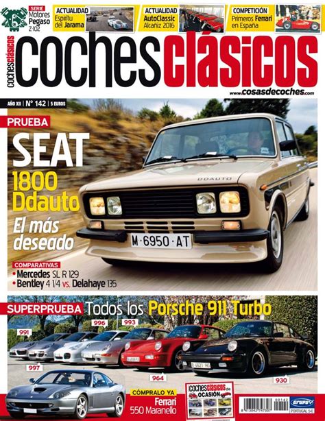 Revista COCHES CLÁSICOS número 142   Cosas de Coches