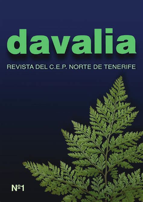 Revista Davalia 1 by CEP Norte de Tenerife   issuu